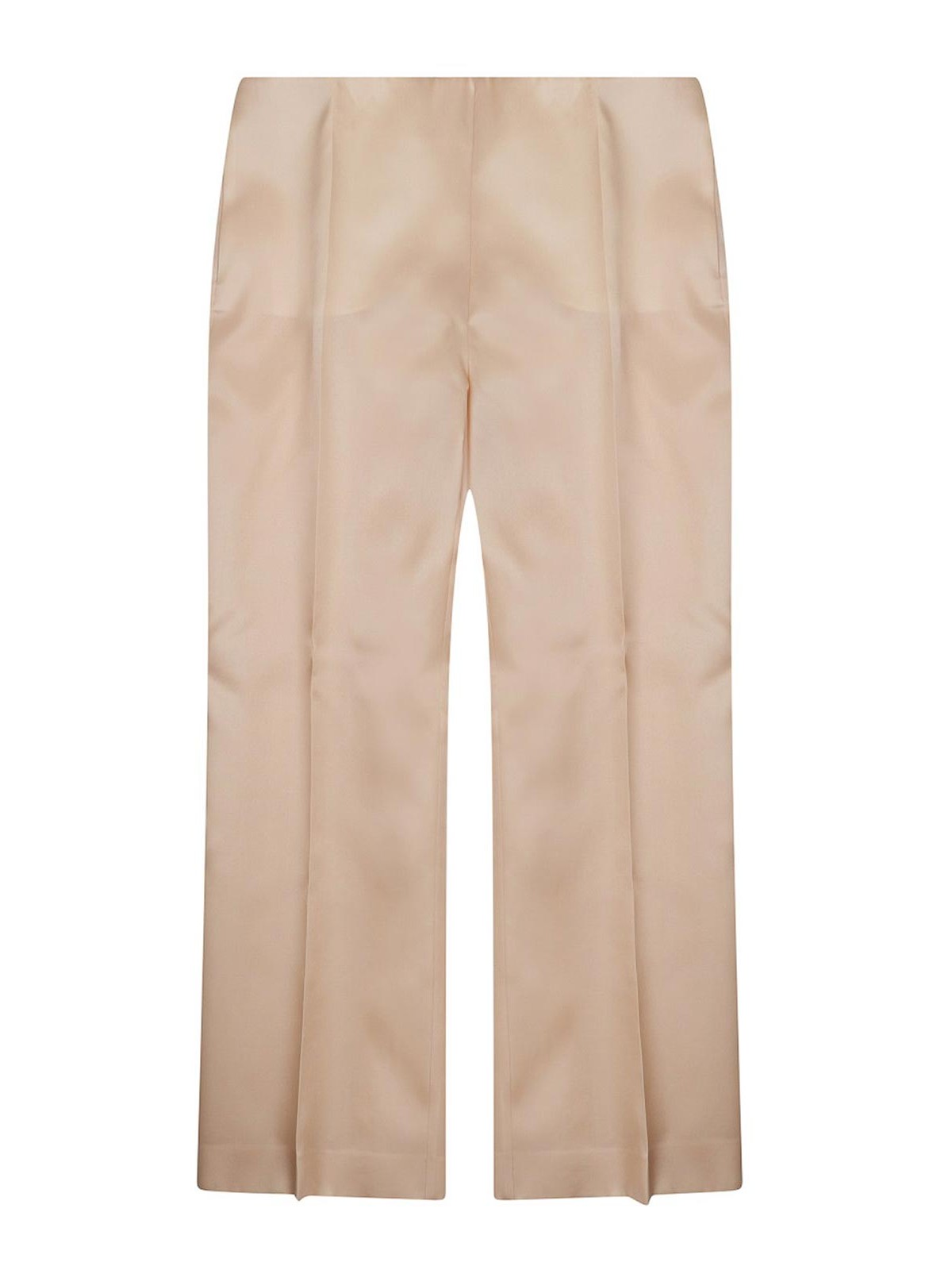 Alberta Ferretti Pantalons Décontractés - Beige