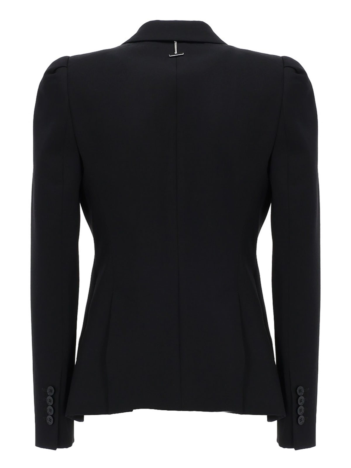Alexander Mcqueen Single-breasted Jacket In Black