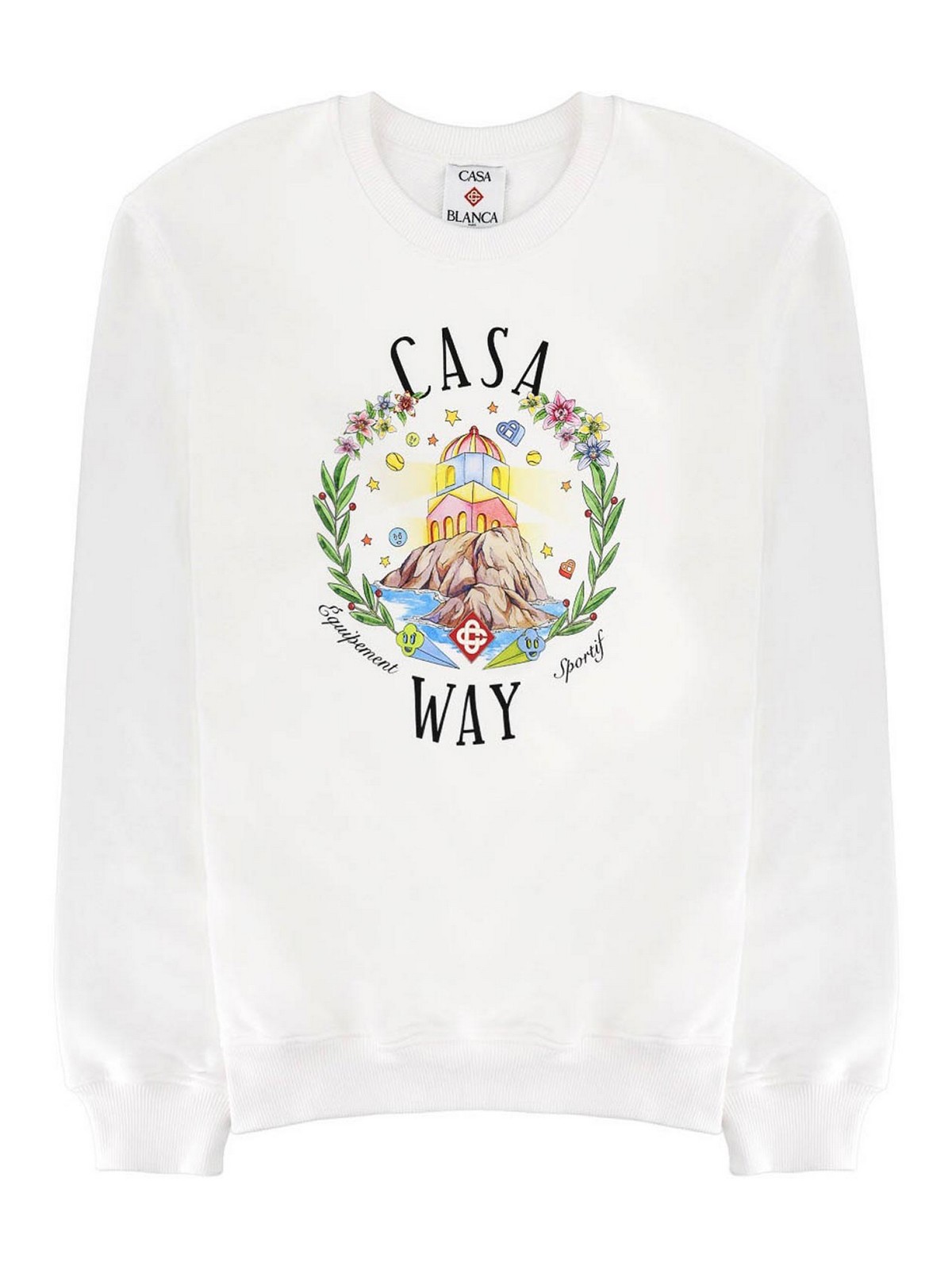 Casablanca Sweat-Shirts - Blanc