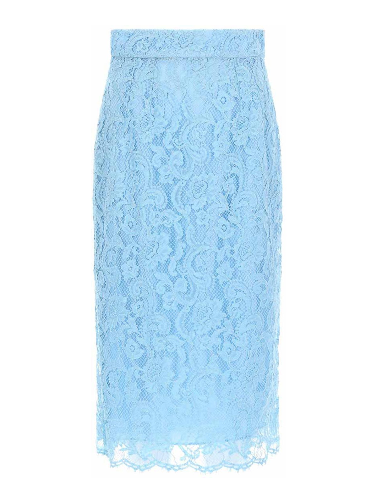 Dolce & Gabbana Jupe Longue - Bleu Clair