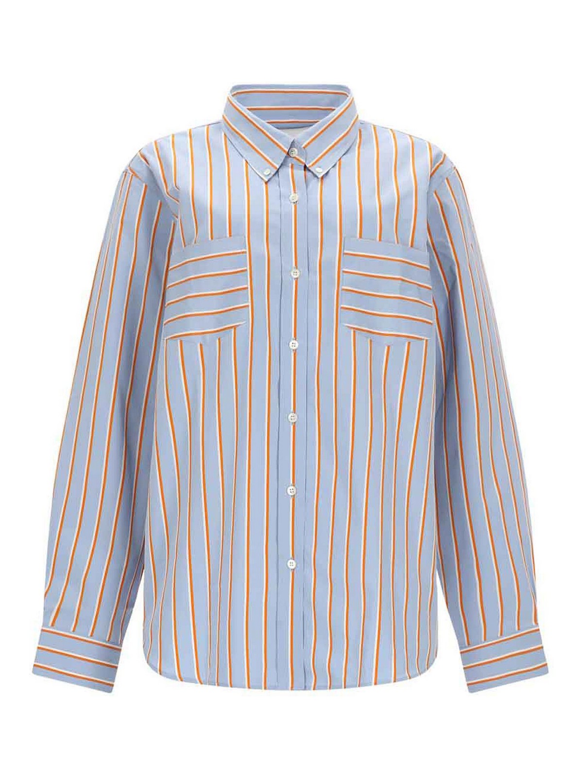 Dries Van Noten Chemise - Bleu Clair