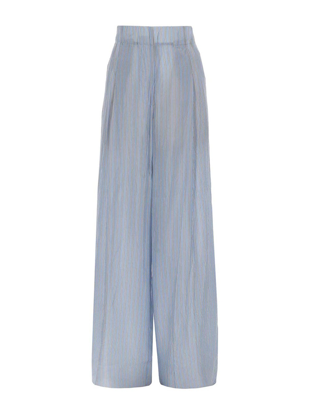 Dries Van Noten Pantalons Décontractés - Bleu Clair