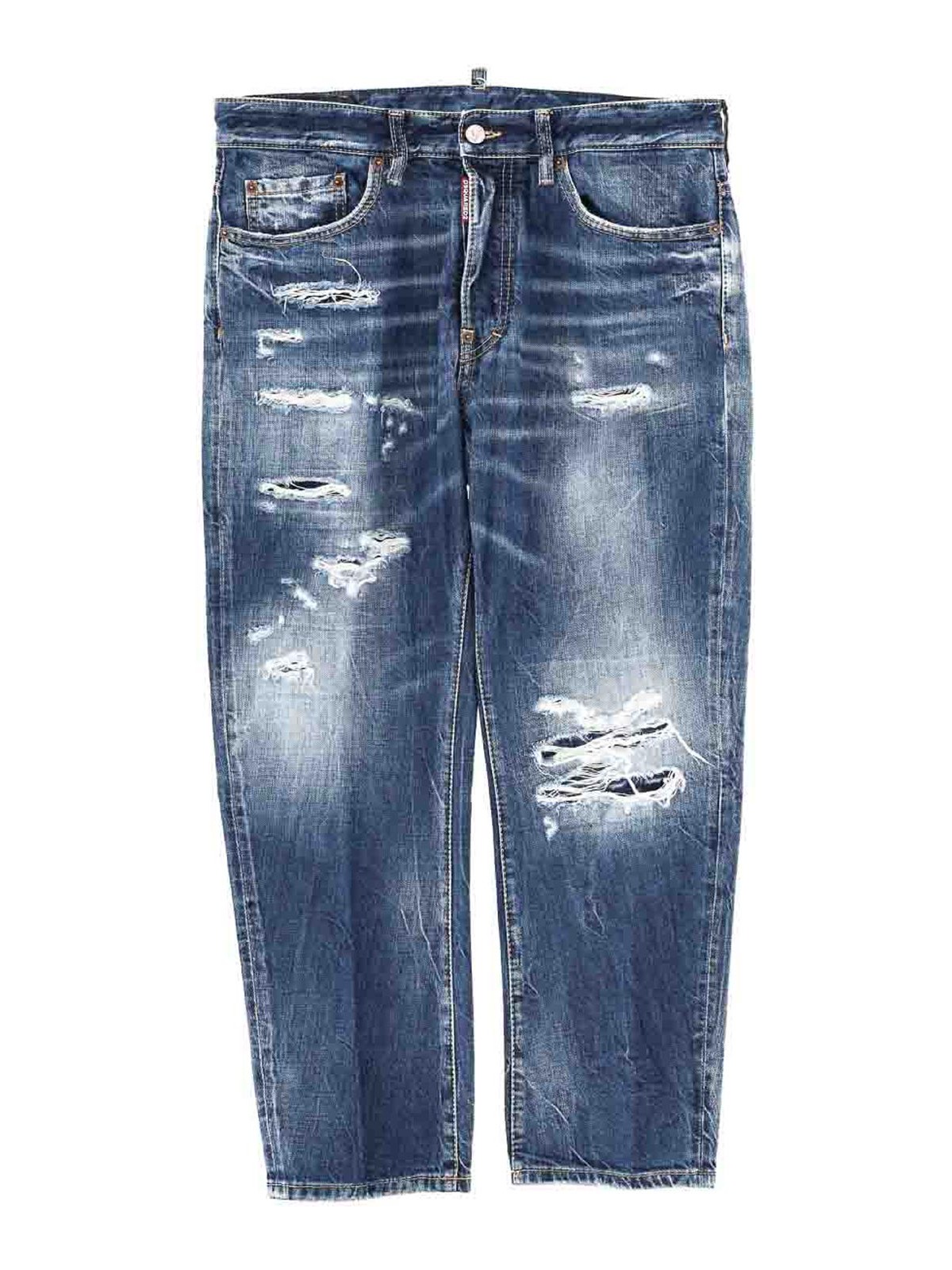 Dsquared2 Jean Évasé - Destroyed