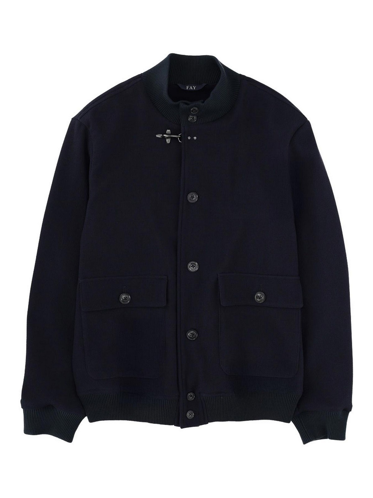 Fay Veste Casual - Bleu