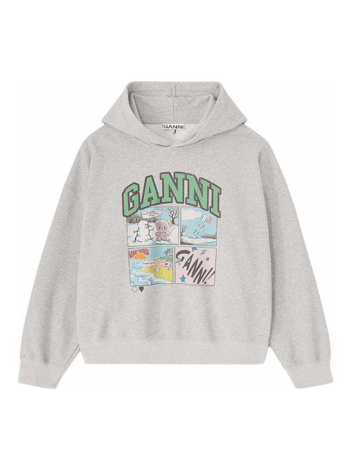 Ganni Sweat-Shirts - Gris