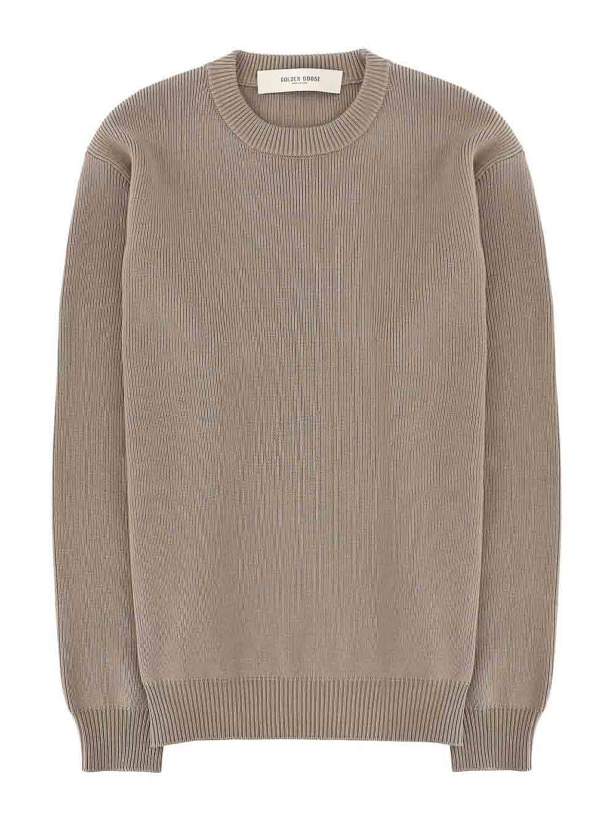 Golden Goose Pull Col Rond - Vert