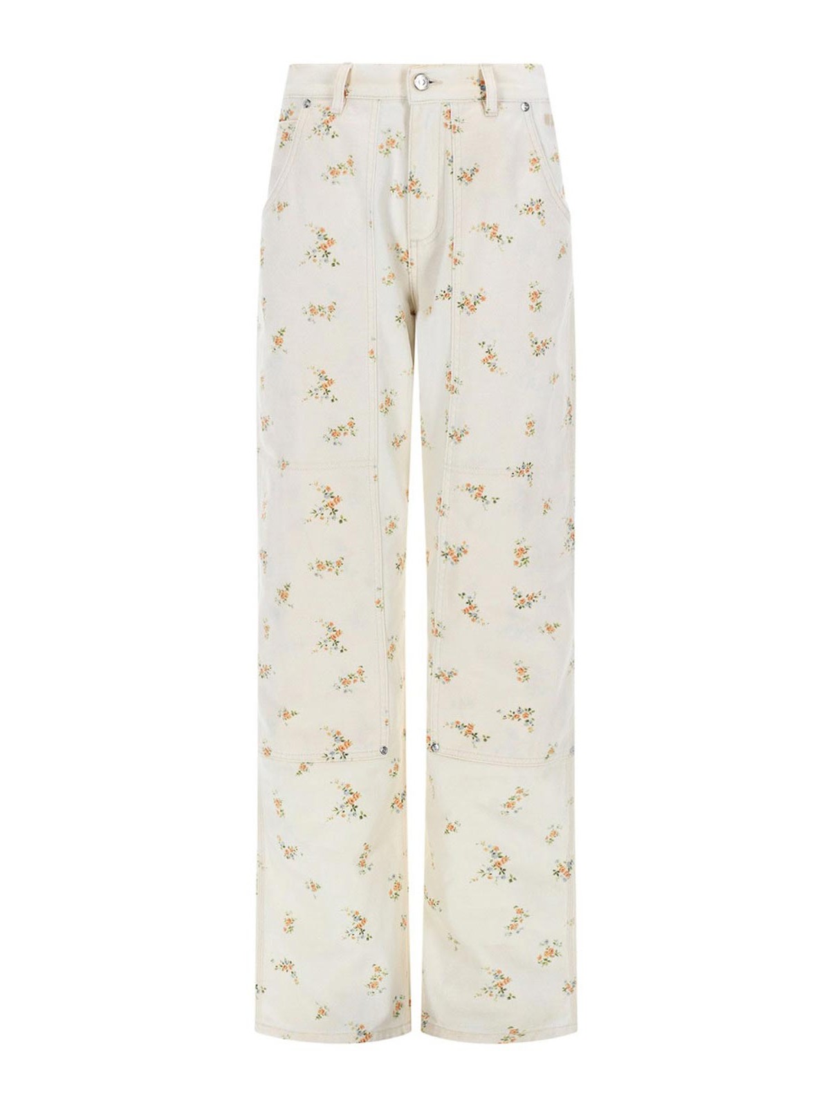 M. S.G. M. Pantalons Décontractés - Blanc