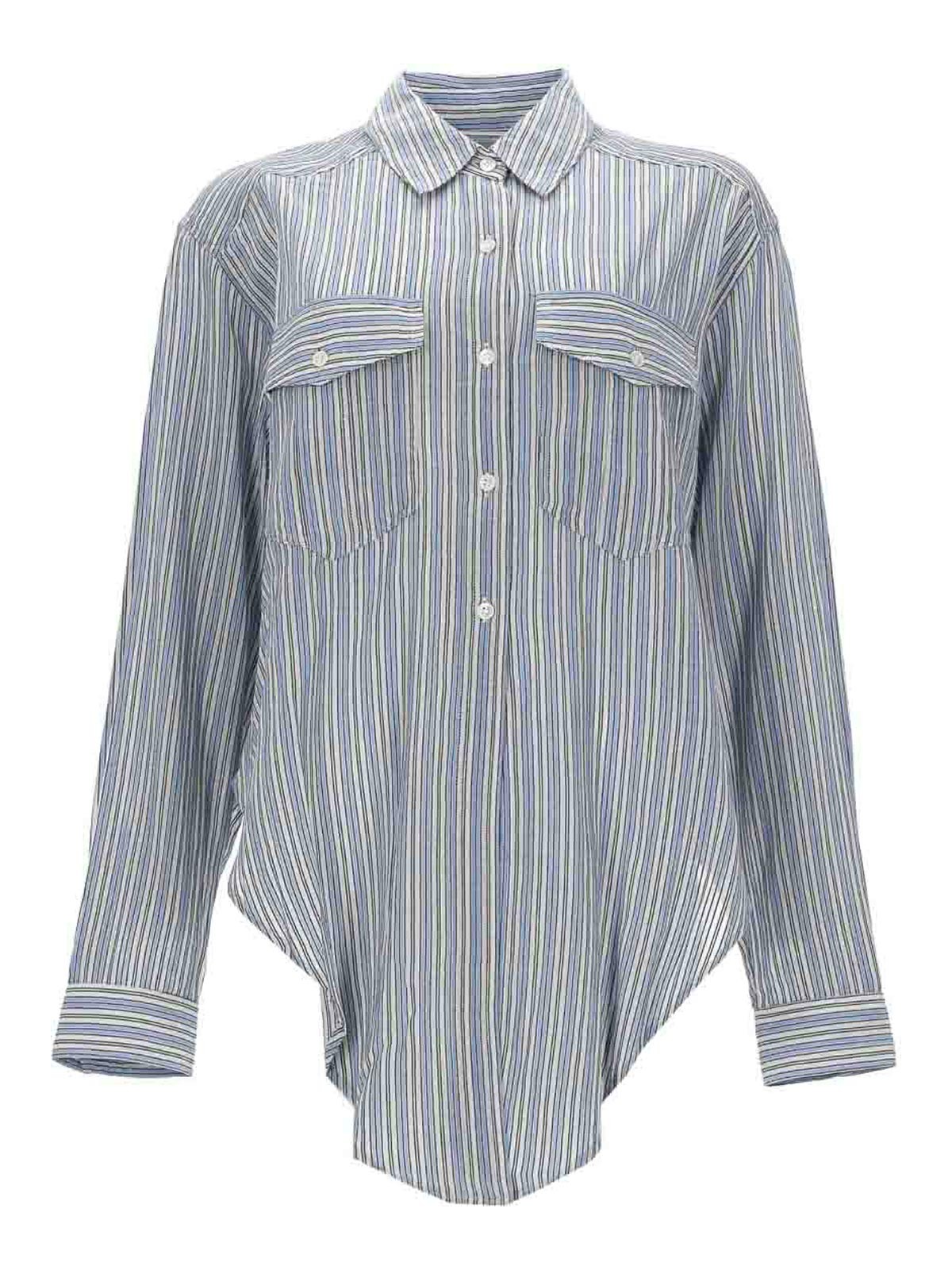 Isabel Marant Etoile Chemise - Bleu Clair