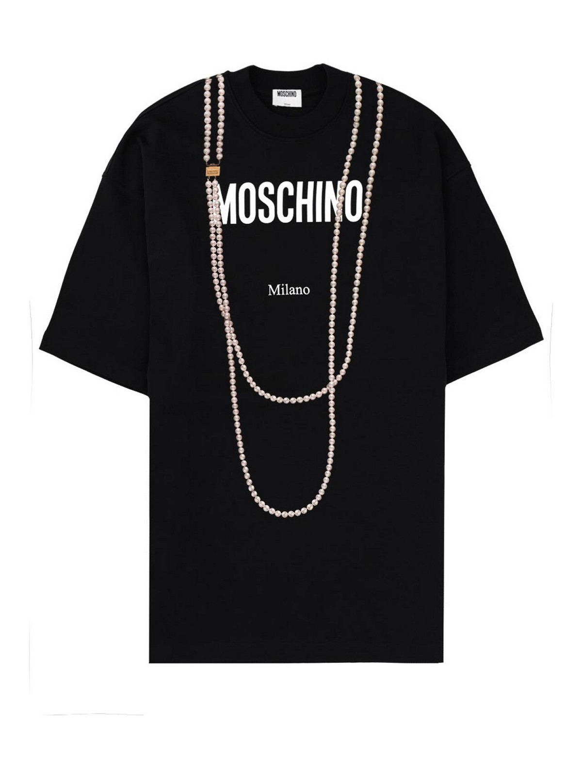 Moschino Robe Courte - Noir