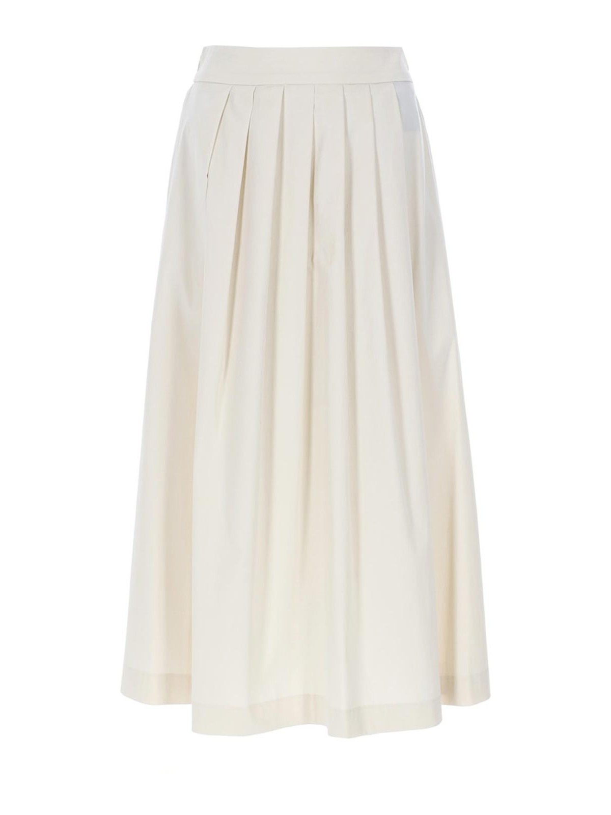 Pt Torino Jupe Midi - Blanc