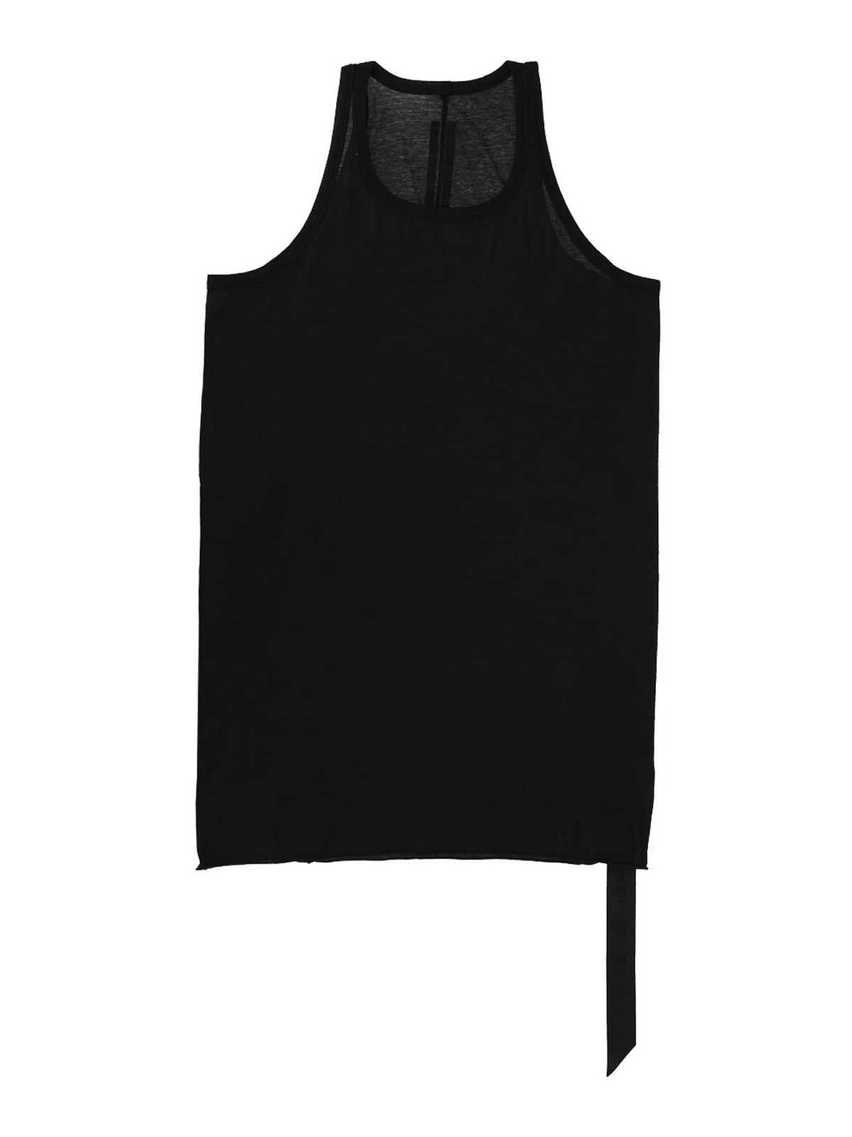 Rick Owens Tank Top Loose In Black