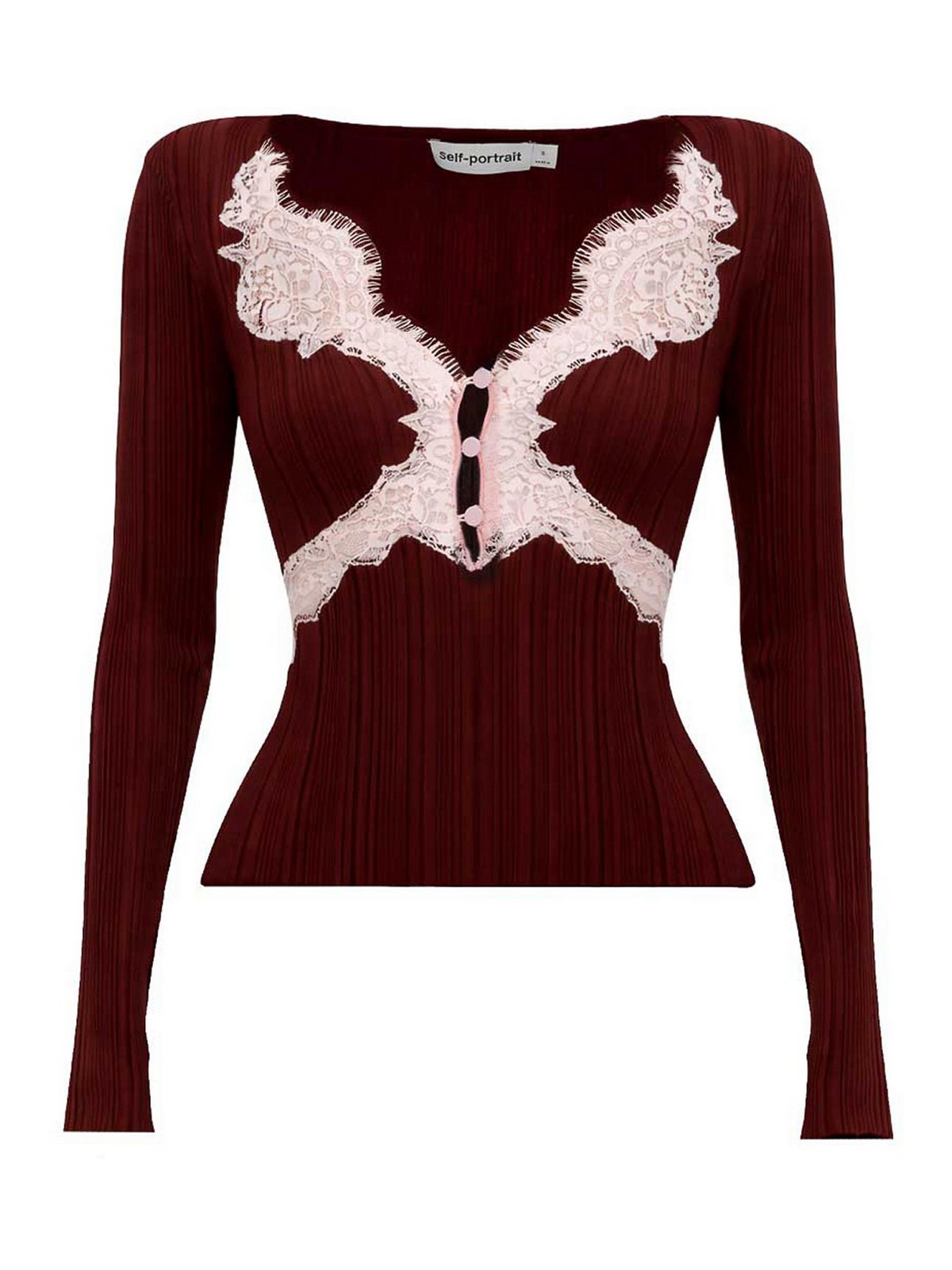 Self Portrait Top - Rouge Brun