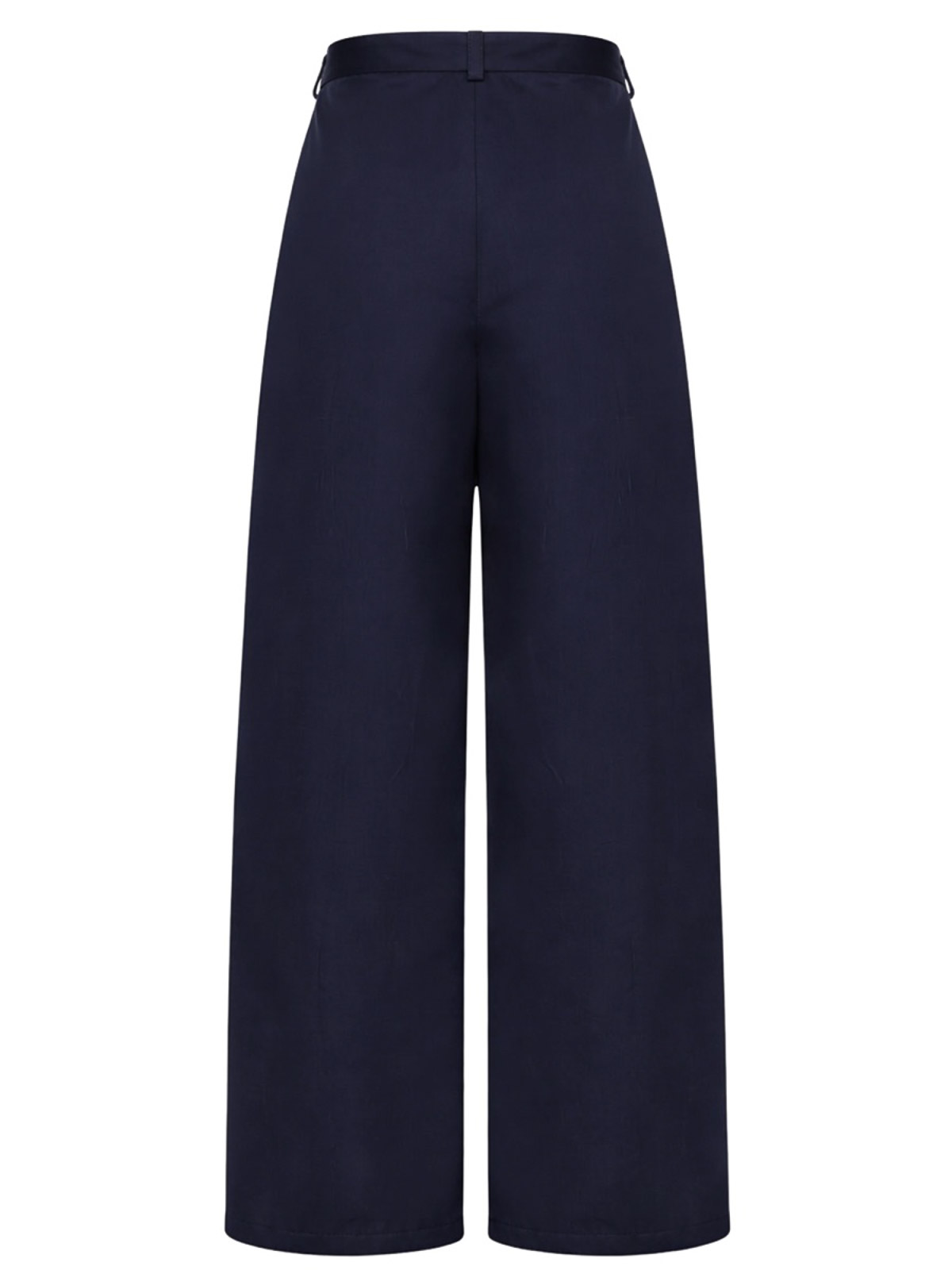 Stella Mccartney Cotton Cargo Pants In Blue