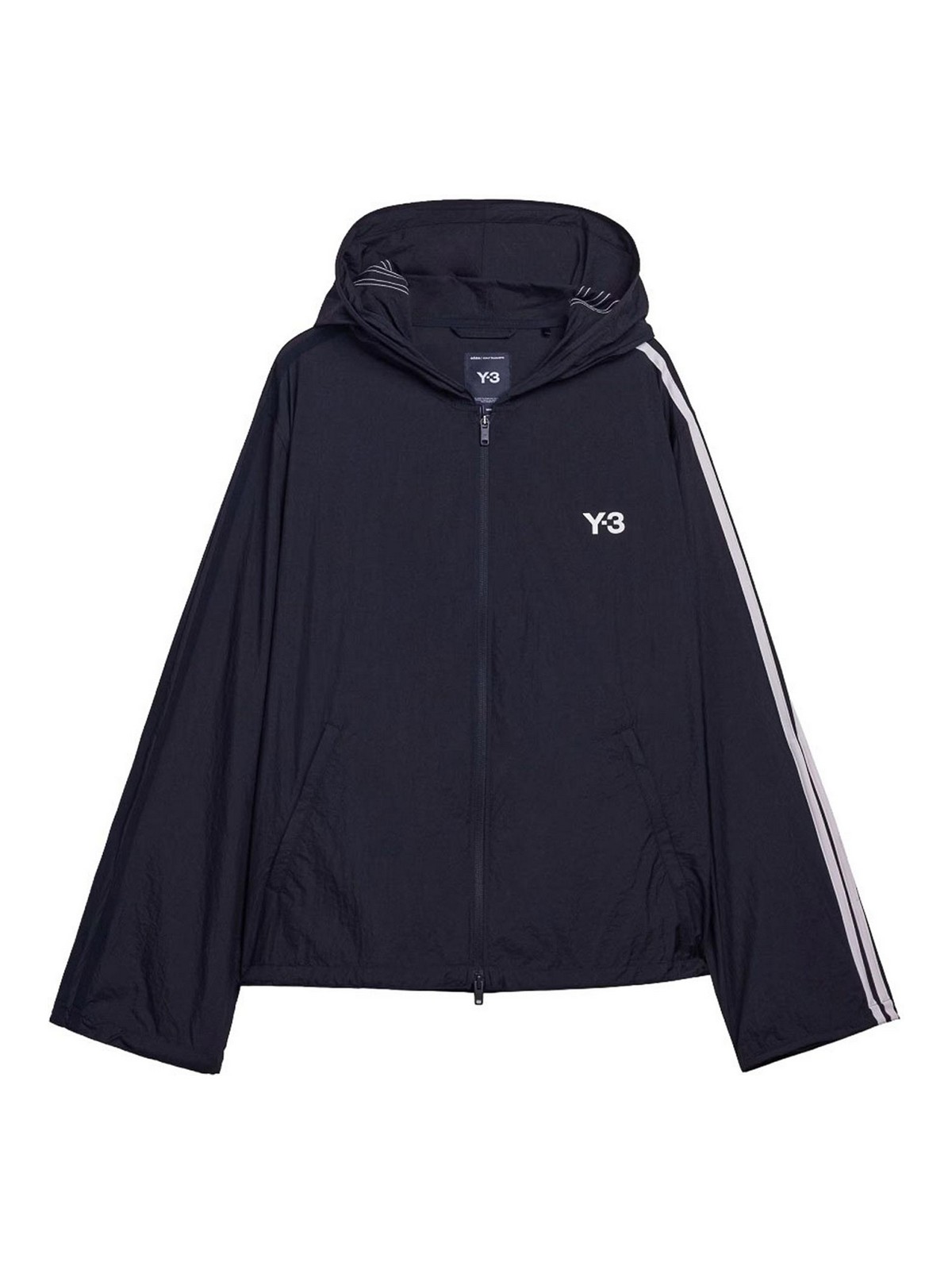 Y-3 3 Stripes Sports Jacket In Black