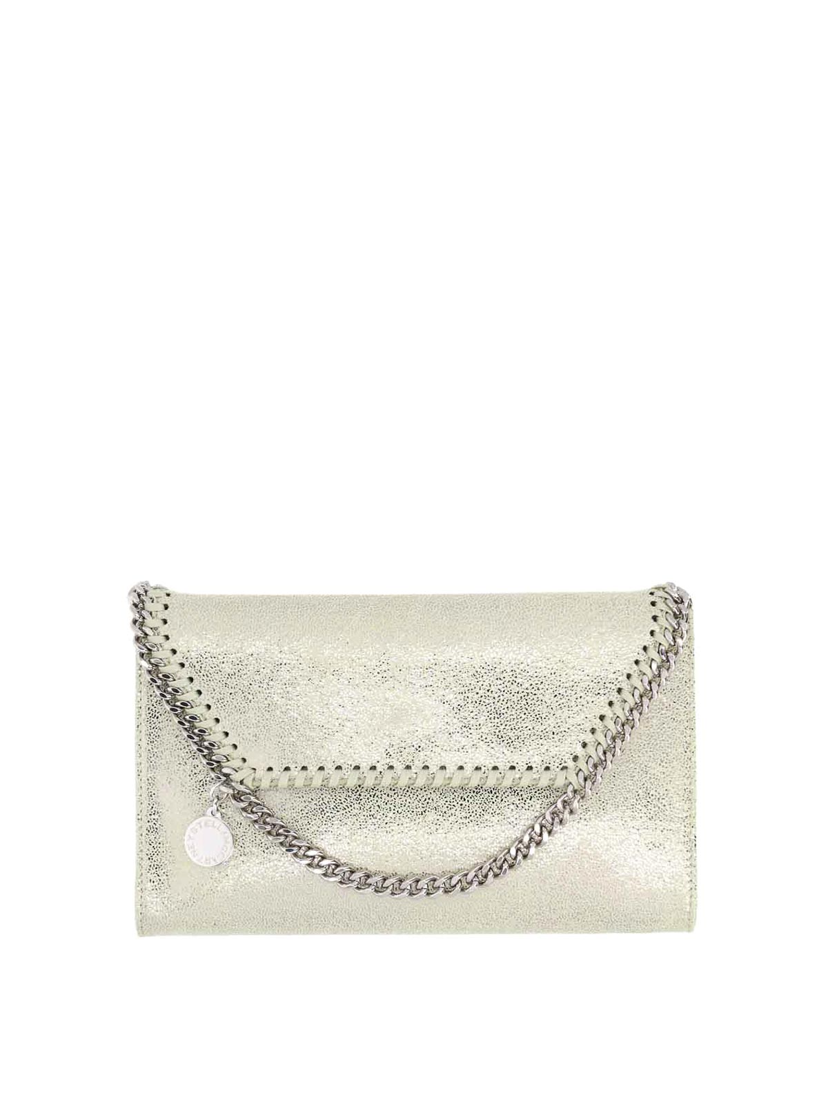 Stella Mccartney Falabella Mini Bag In Silver