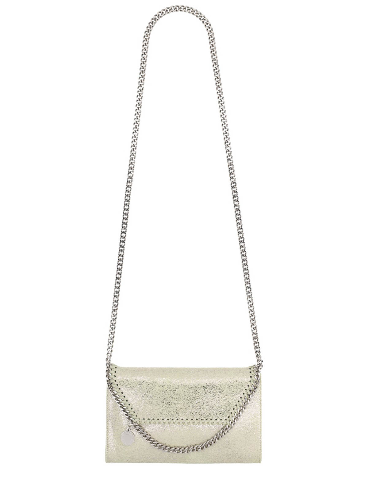 Stella Mccartney Falabella Mini Bag In Silver