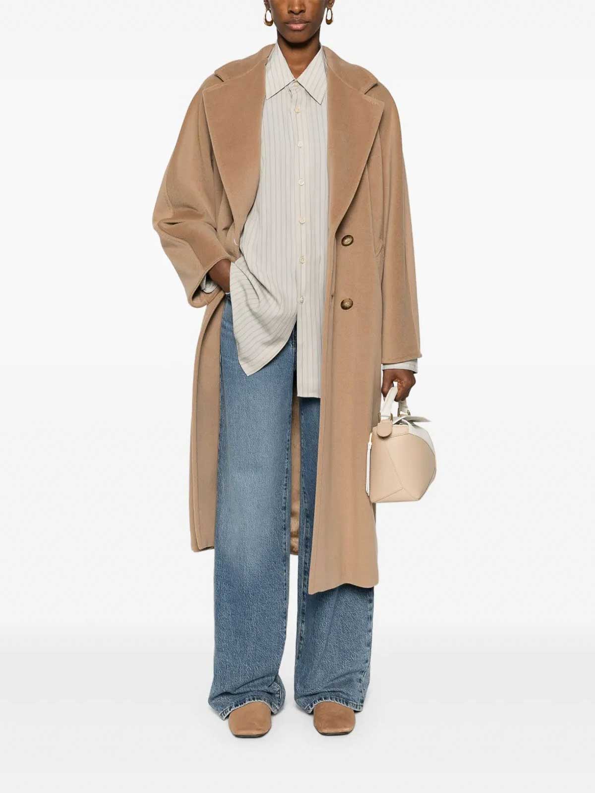 Max Mara Madame Coat In Camel