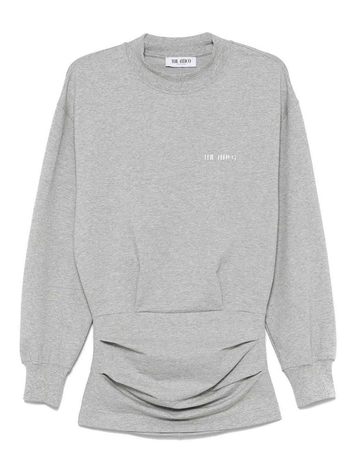 The Attico Robe Courte - Gris