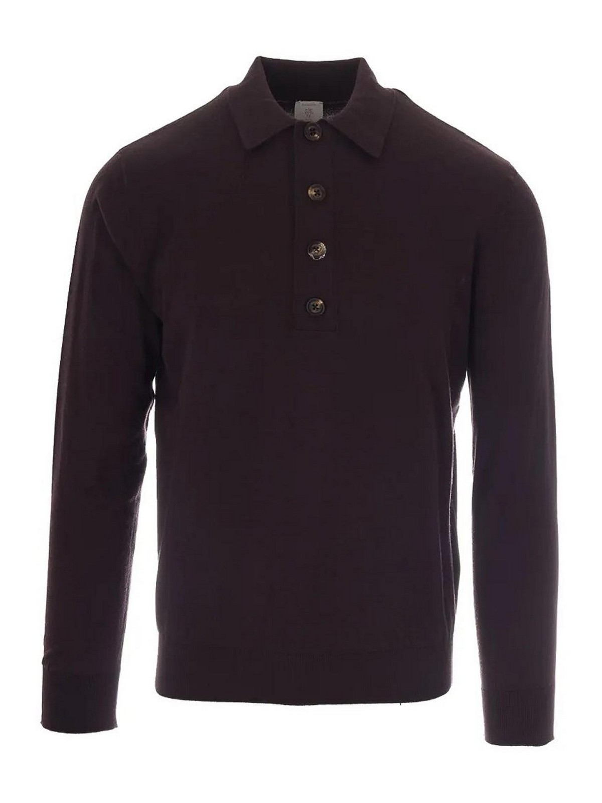 Eleventy Polo - Rouge Brun