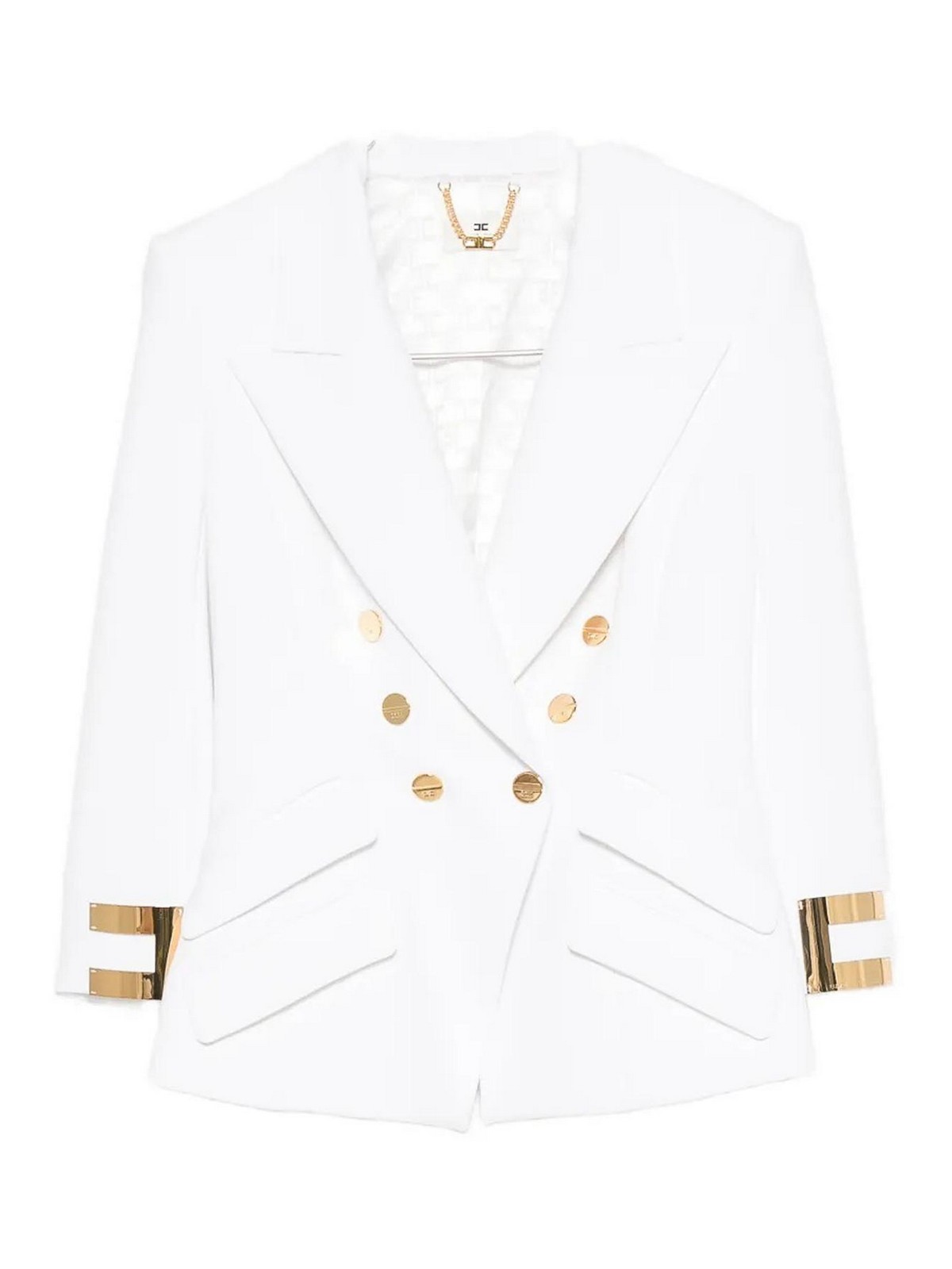 Elisabetta Franchi Blazer - Crème
