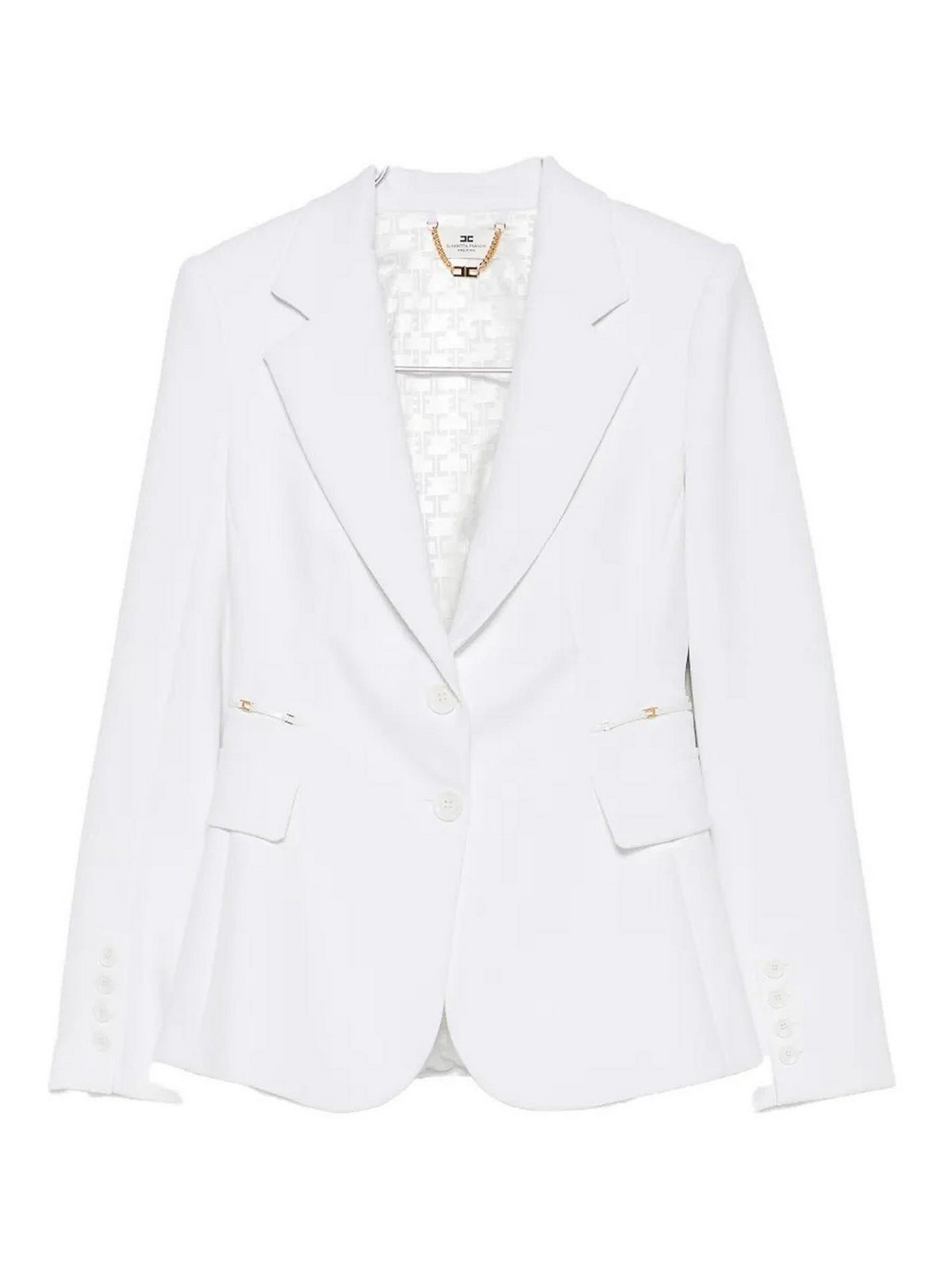 Elisabetta Franchi Blazer - Crème