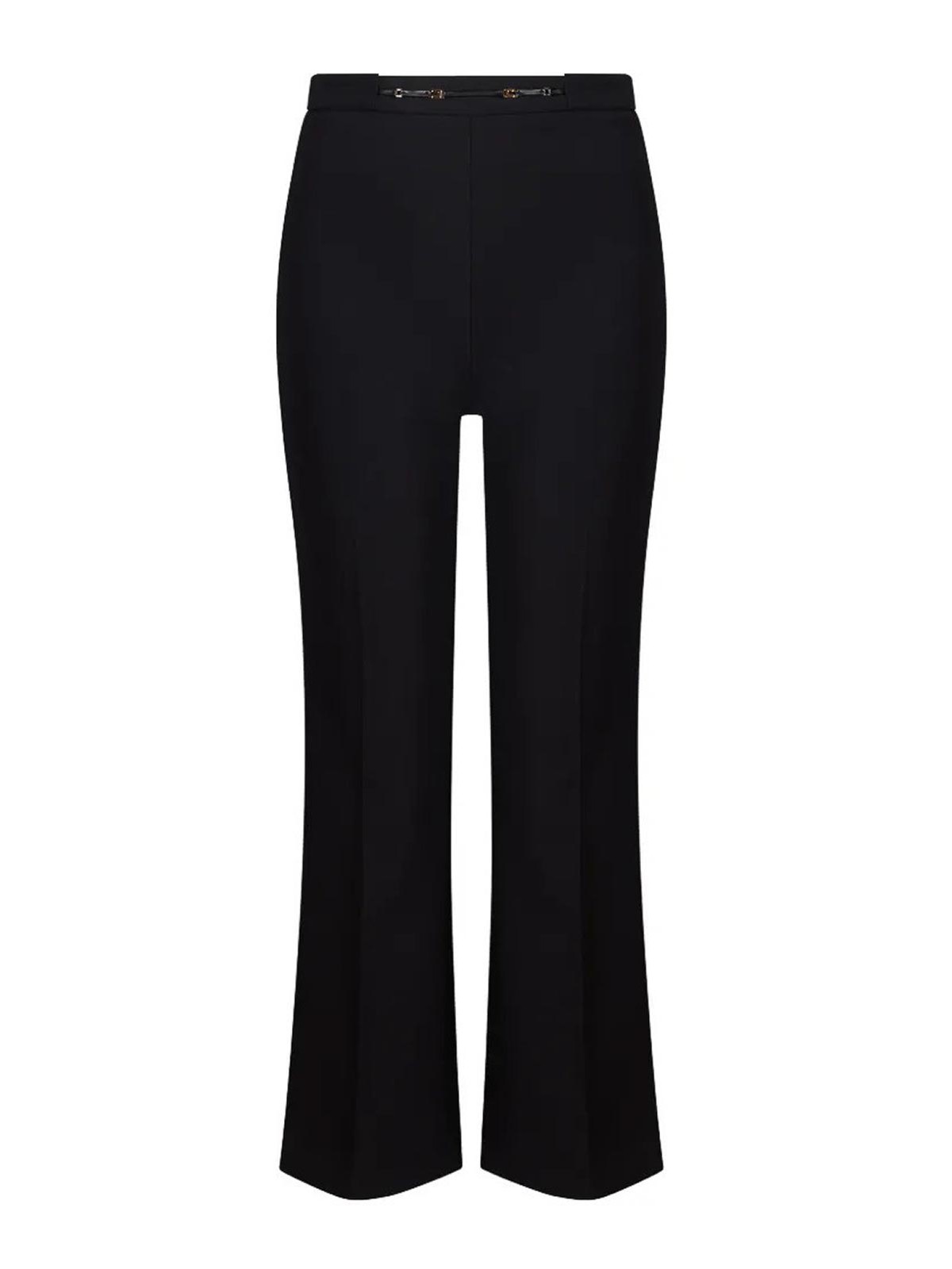 Elisabetta Franchi Pantalons Décontractés - Noir