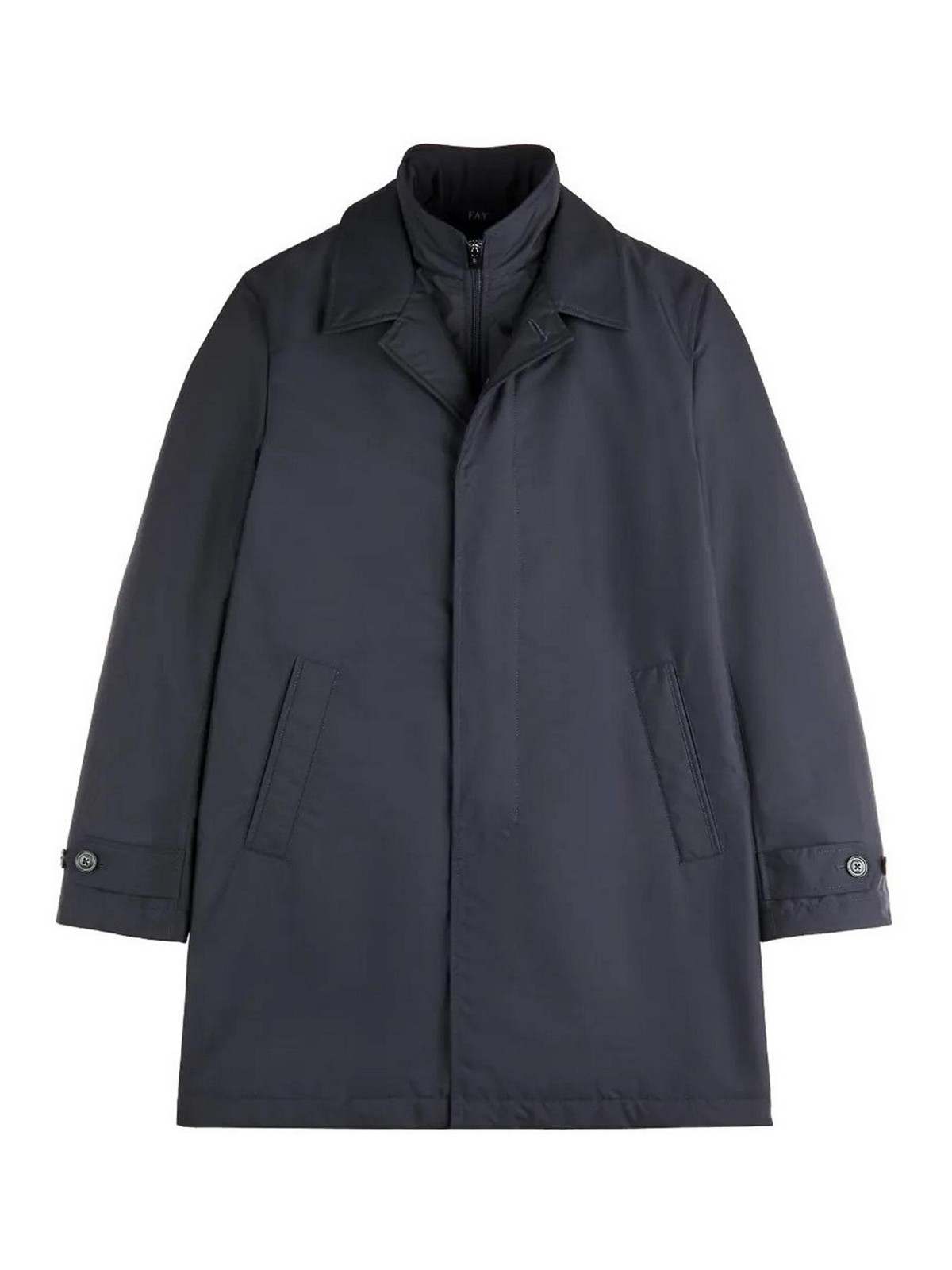 Fay Veste Casual - Bleu