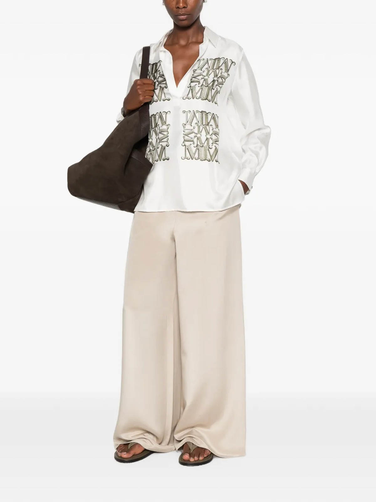 Max Mara Shirt In White