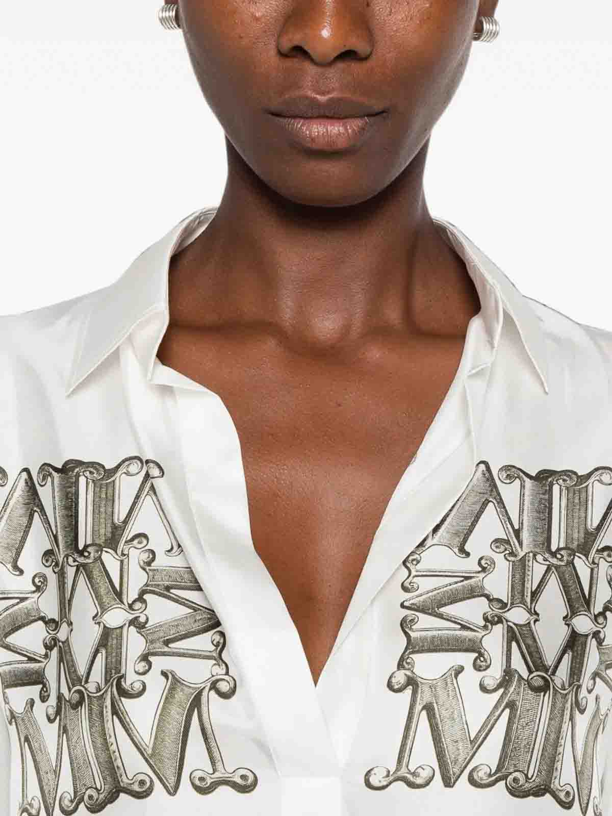 Max Mara Shirt In White