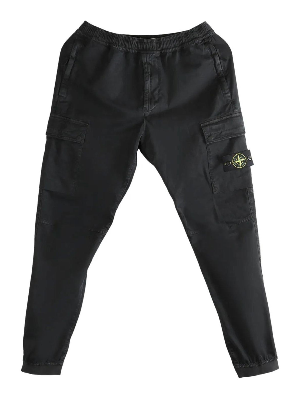 Stone Island Pantalons Décontractés - Noir