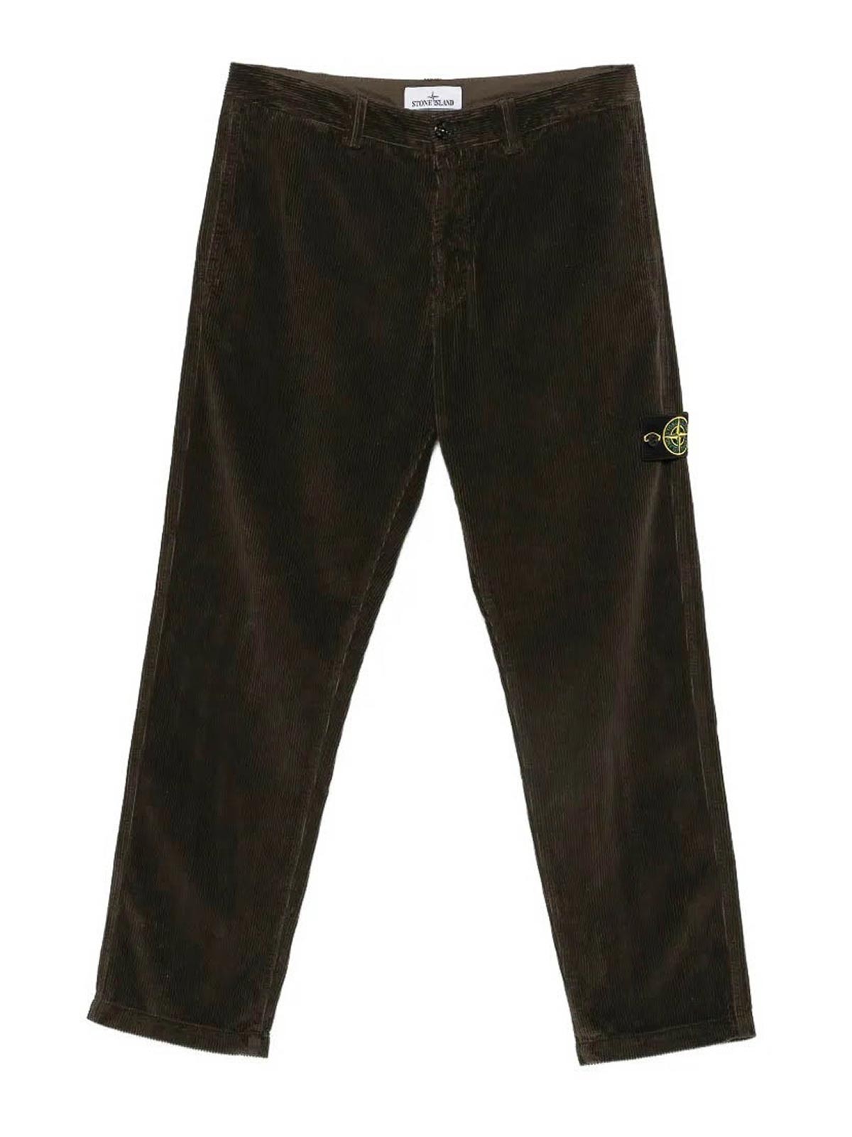Stone Island Pantalons Décontractés - Gris