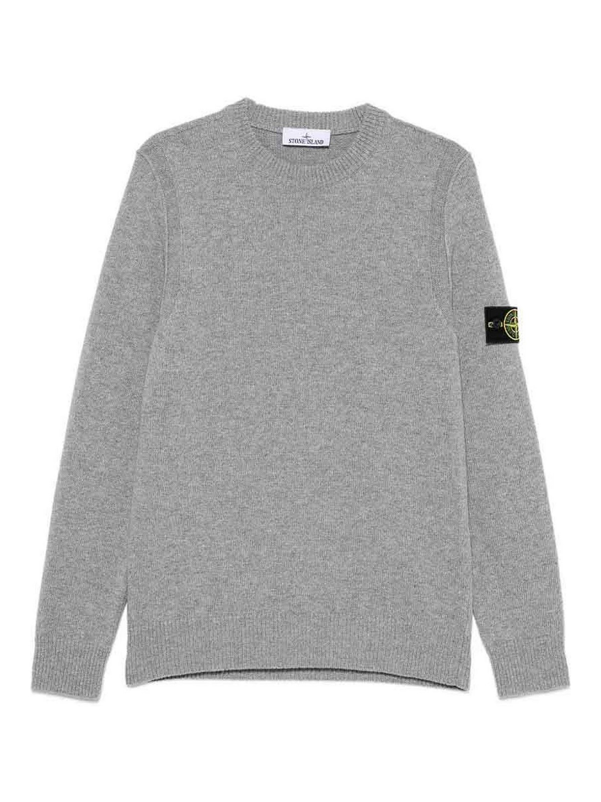 Stone Island Pull Col Roulé - Gris