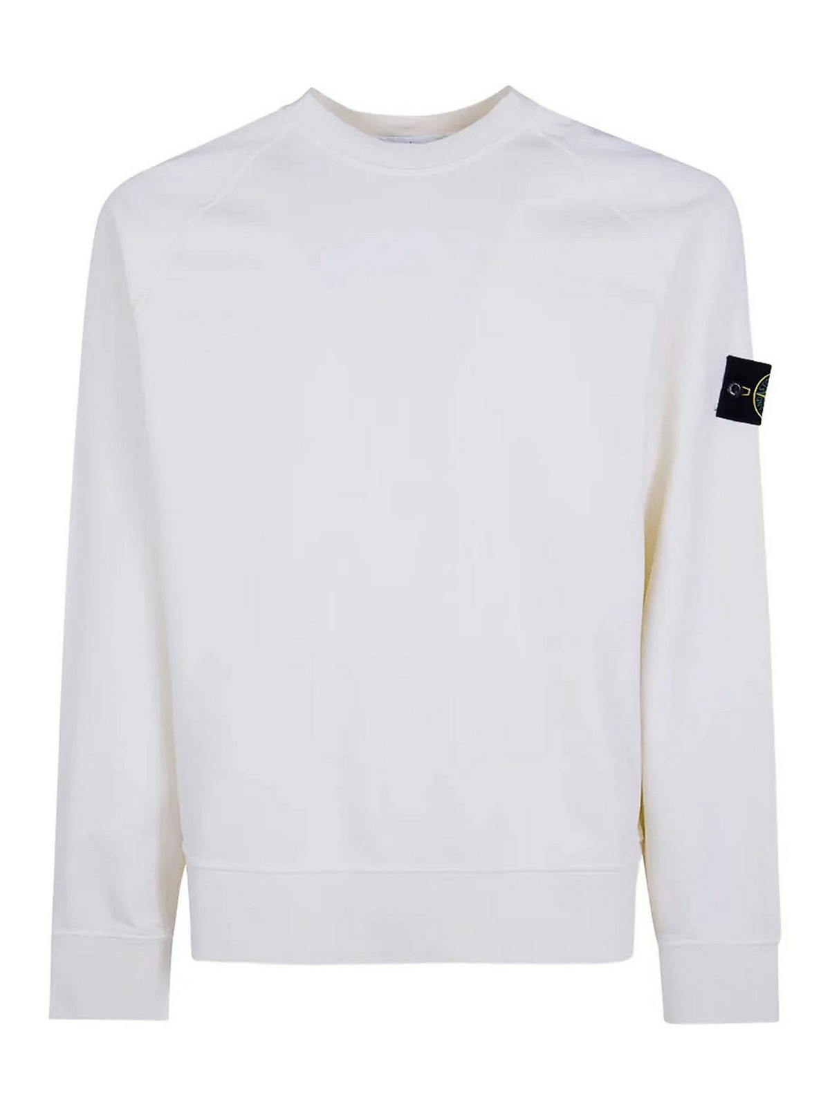 Stone Island Sweat-Shirts - Blanc