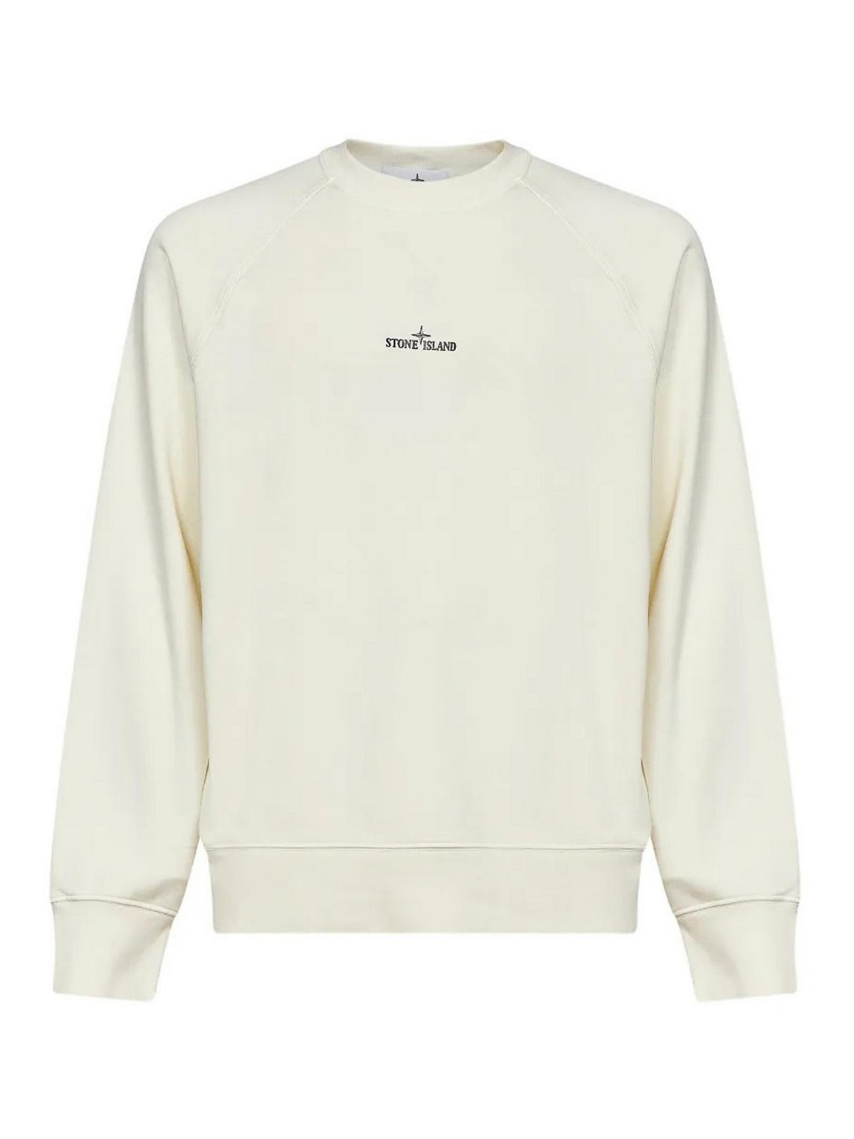 Stone Island Sweat-Shirts - Blanc