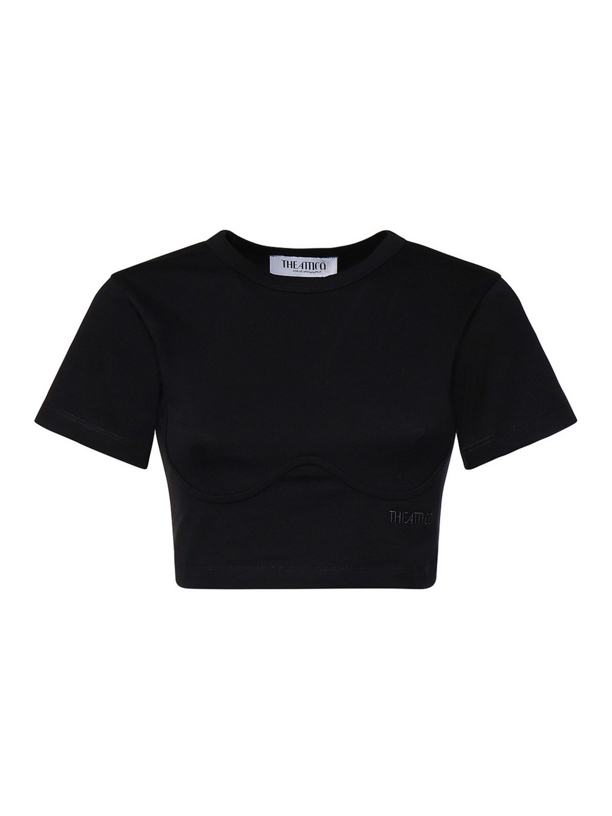 The Attico T-Shirt - Noir