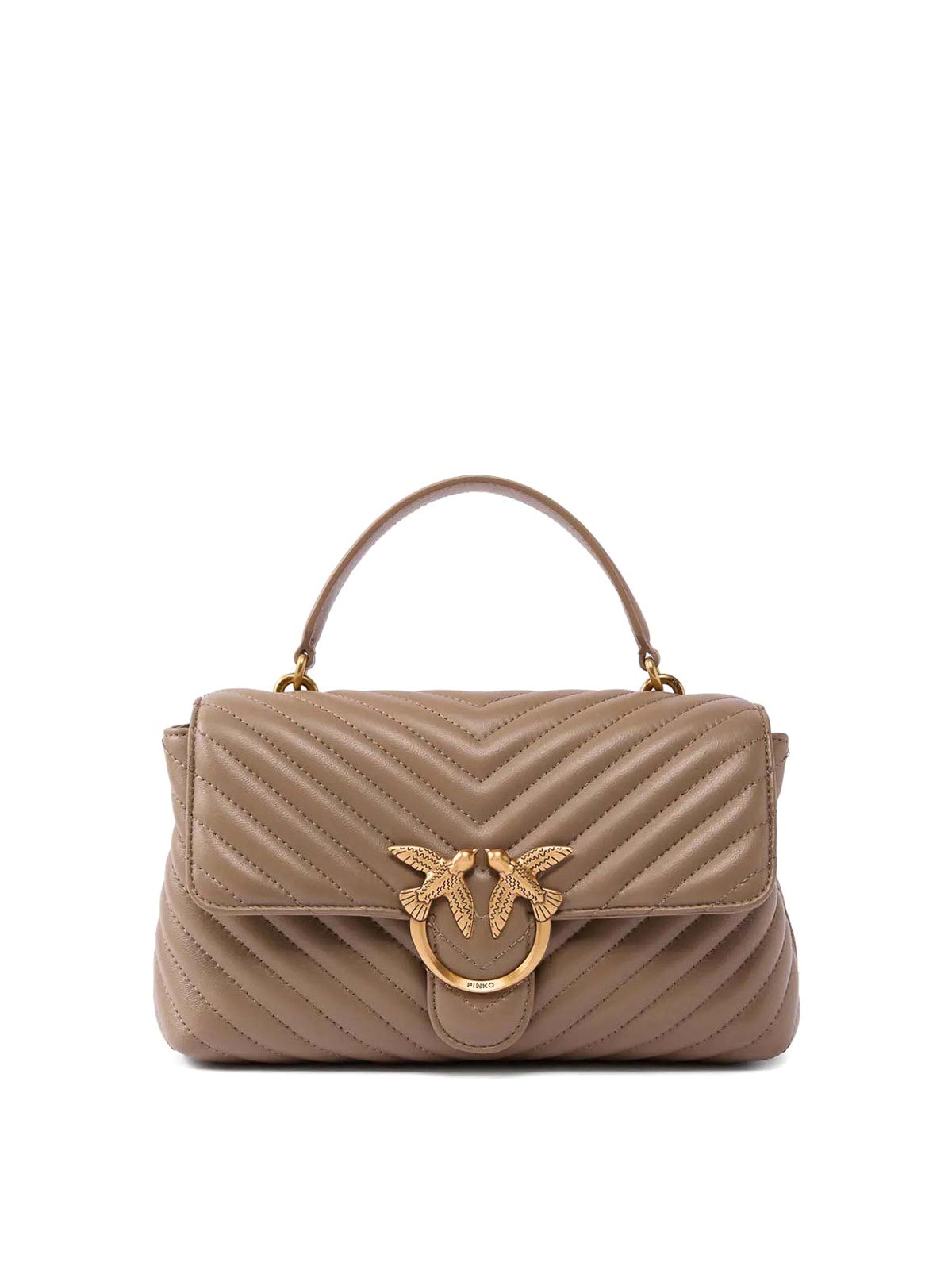 Pinko Sac Porté Épaule - Gris