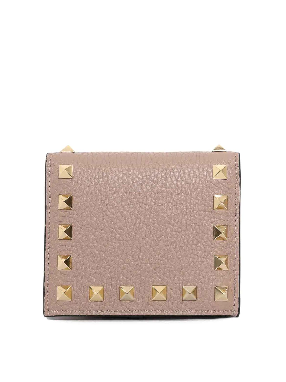 Valentino Garavani Portefeuilles - Rose