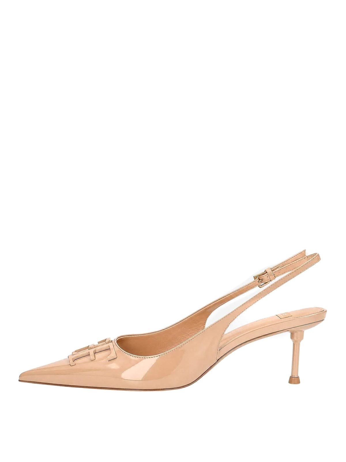 Elisabetta Franchi Chaussures À Talon - Beige