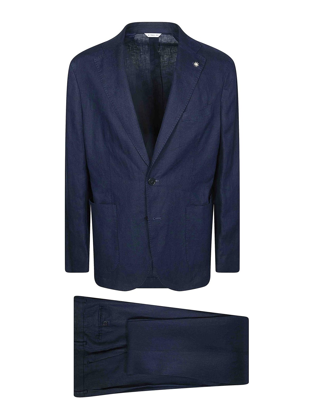 Manuel Ritz Costume De Cérémonie - Bleu