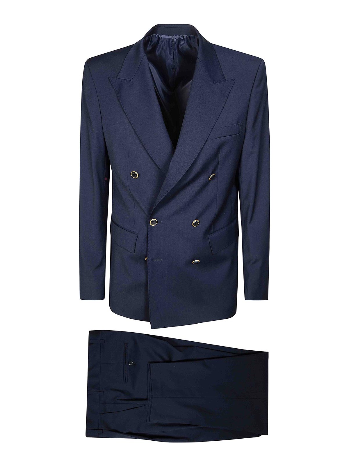 Marsem Pantalons Décontractés - Bleu