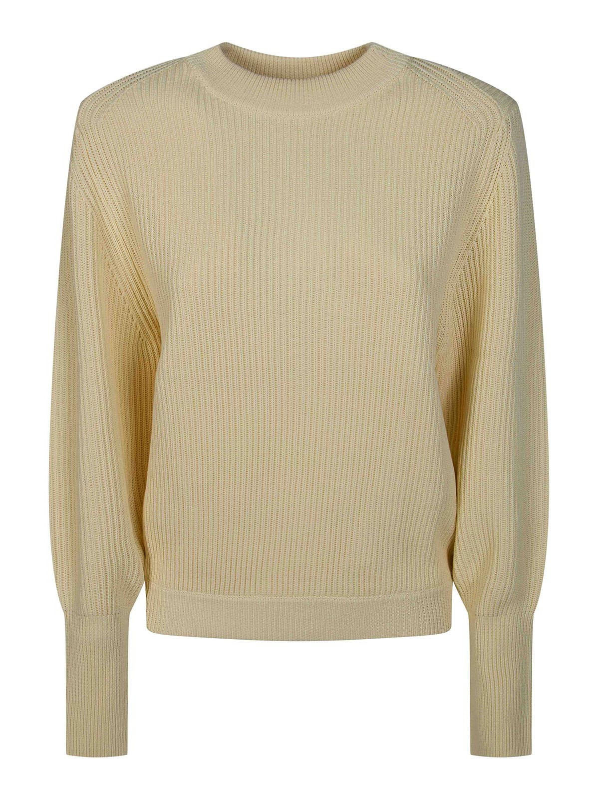 Victoria Beckham Pull Col Rond - Beige