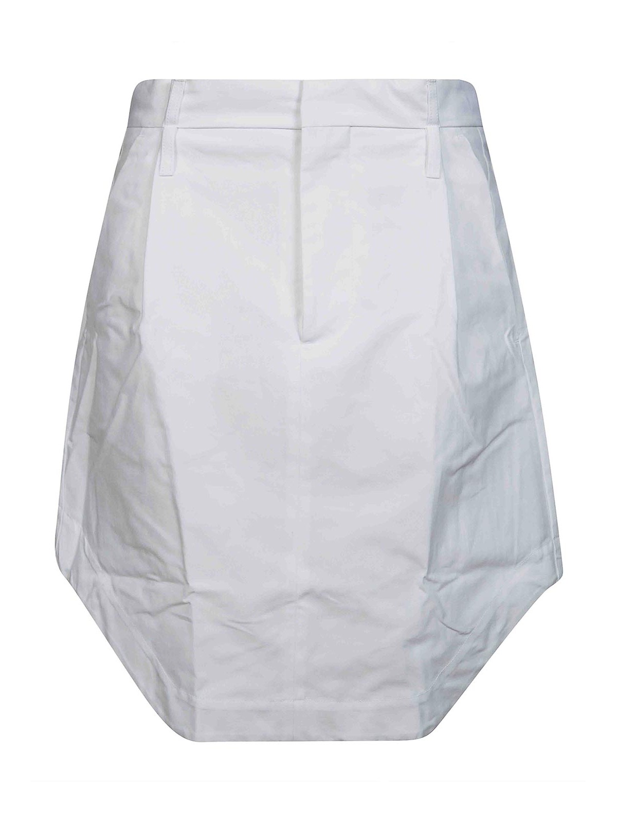 Victoria Beckham Jupe Midi - Blanc