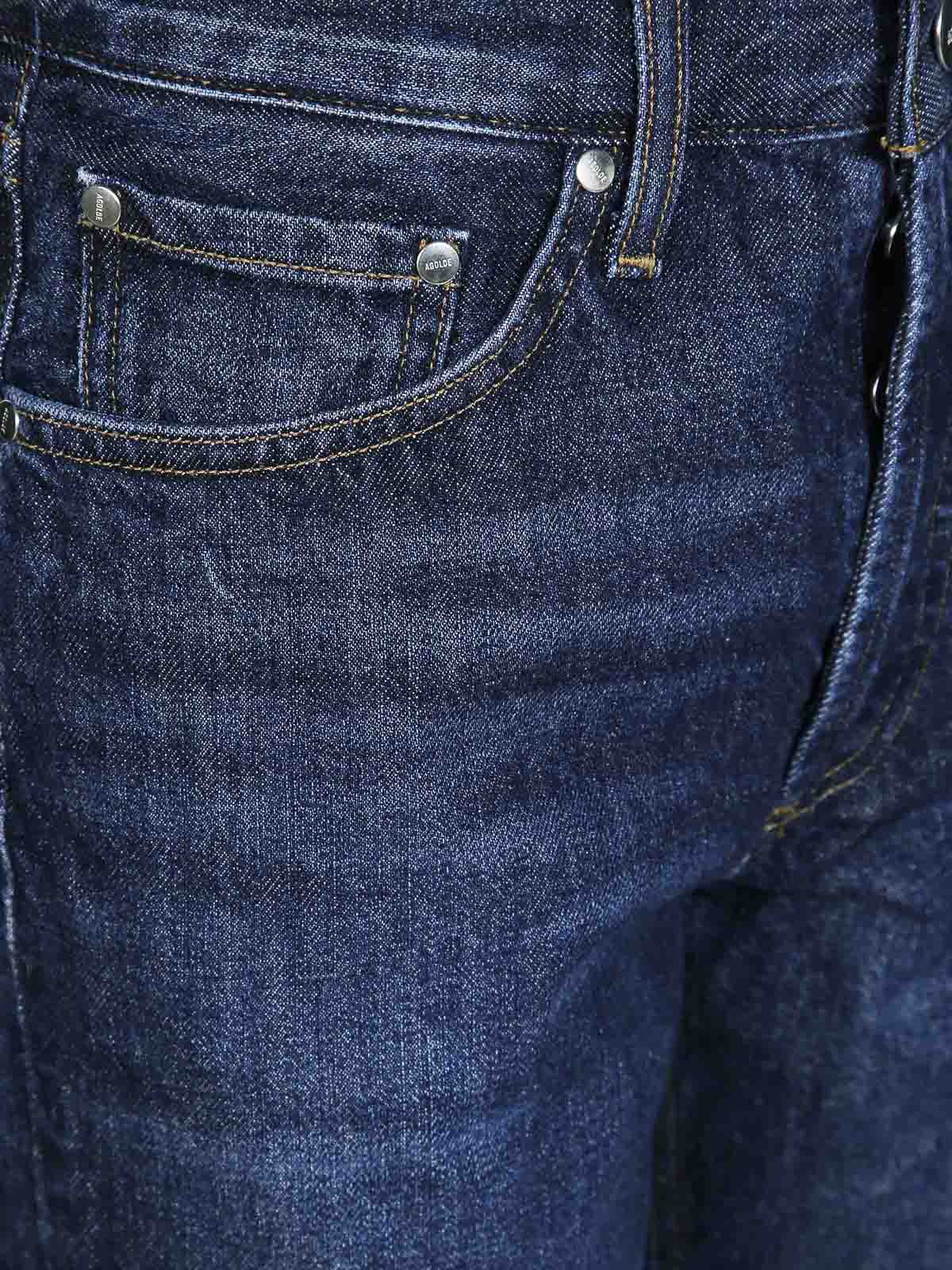 Agolde Vaqueros Rectos - Denim In Blue