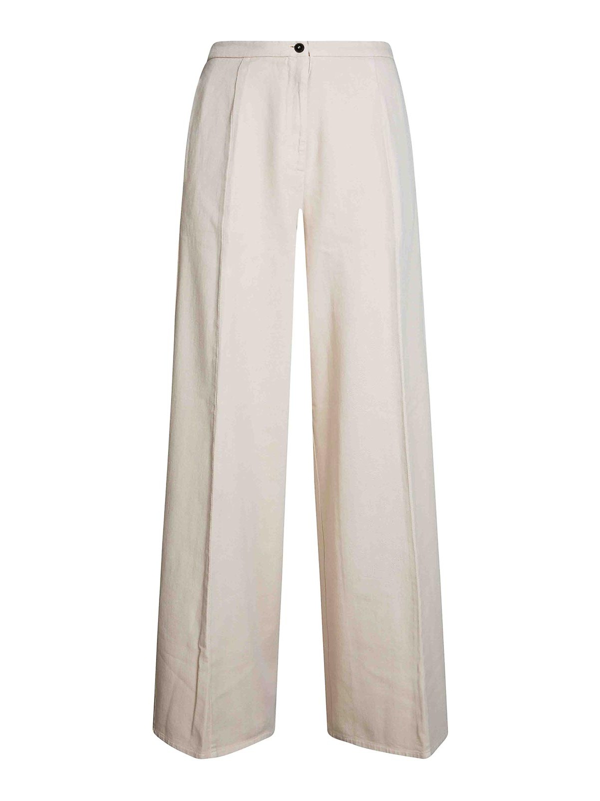 Forte Forte Pantalons Décontractés - Blanc