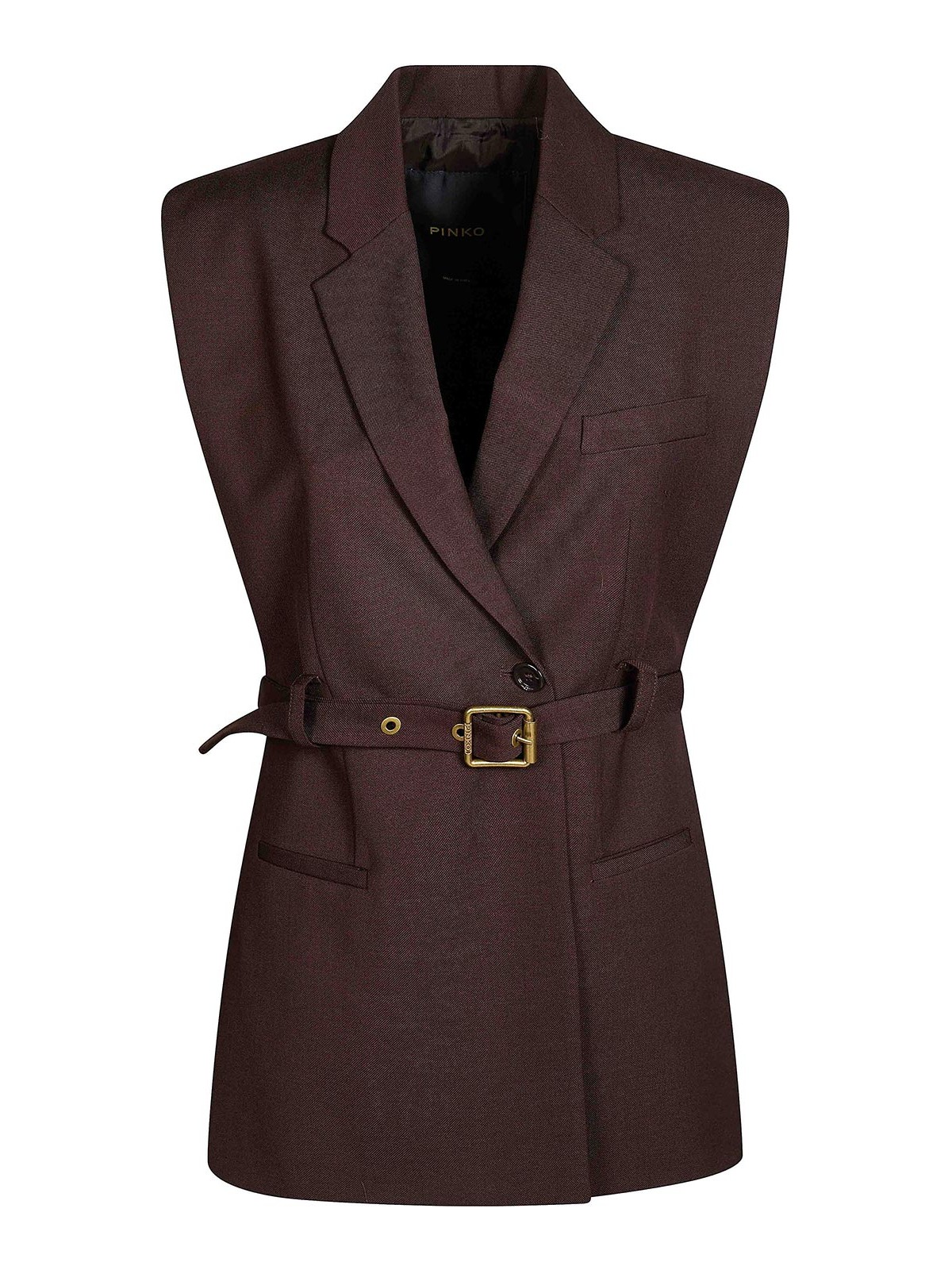 Pinko Gilet - Marron