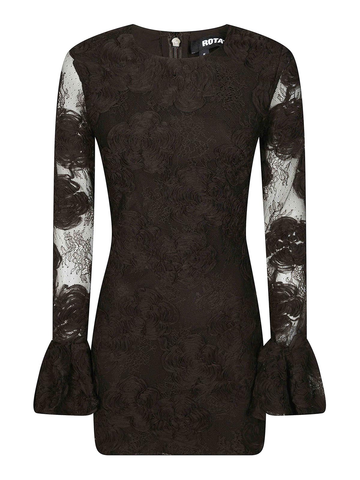Rotate Birger Christensen Robe Courte - Noir
