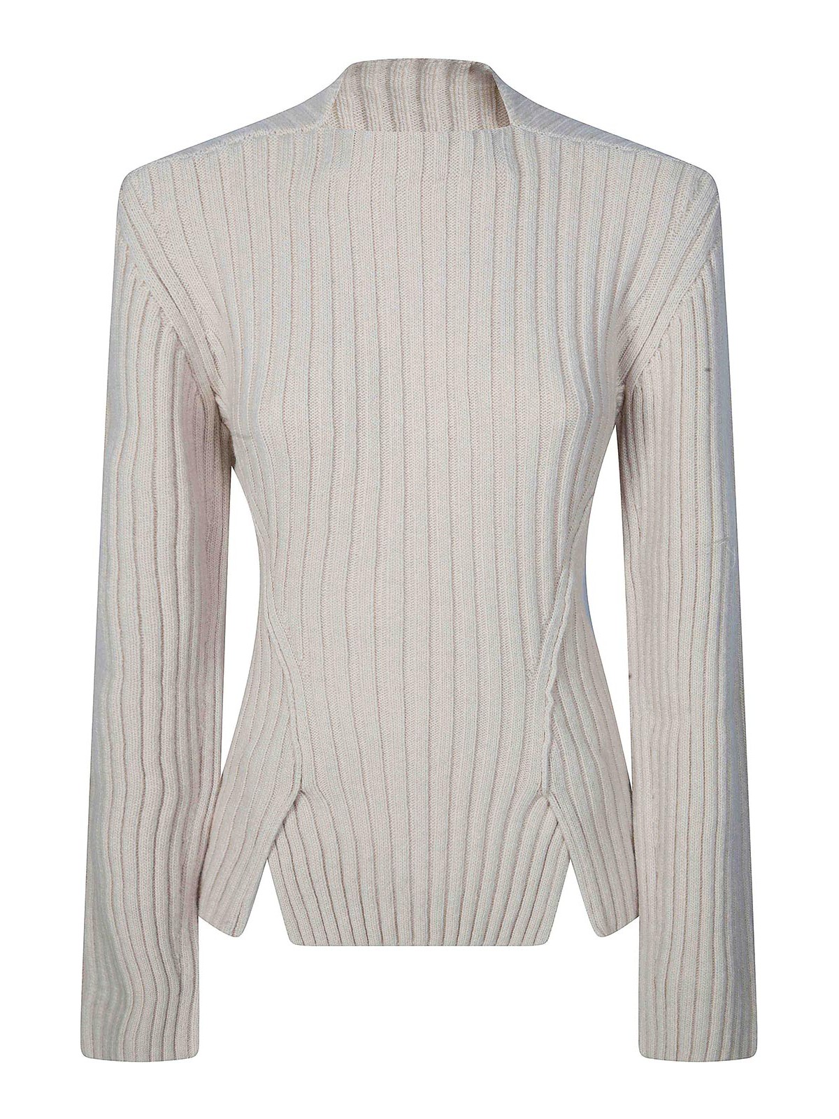 Victoria Beckham Pull Col Rond - Beige