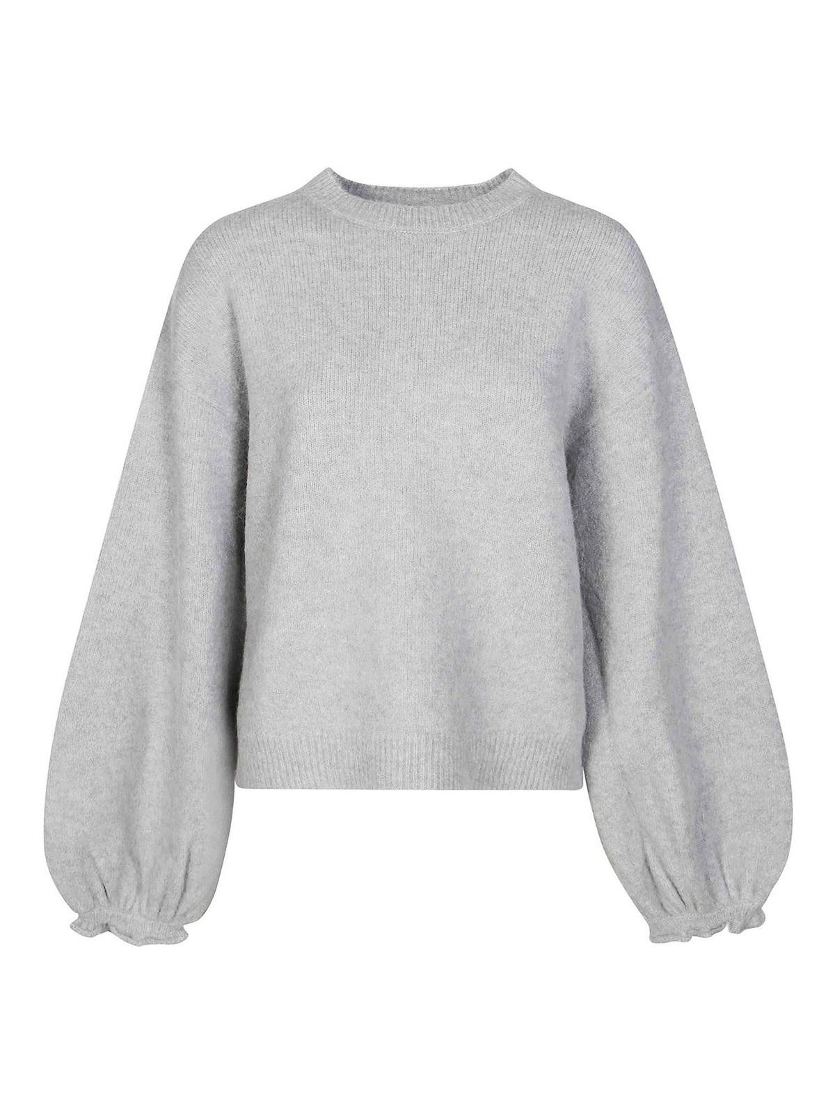 Rotate Birger Christensen Pull Col Rond - Gris