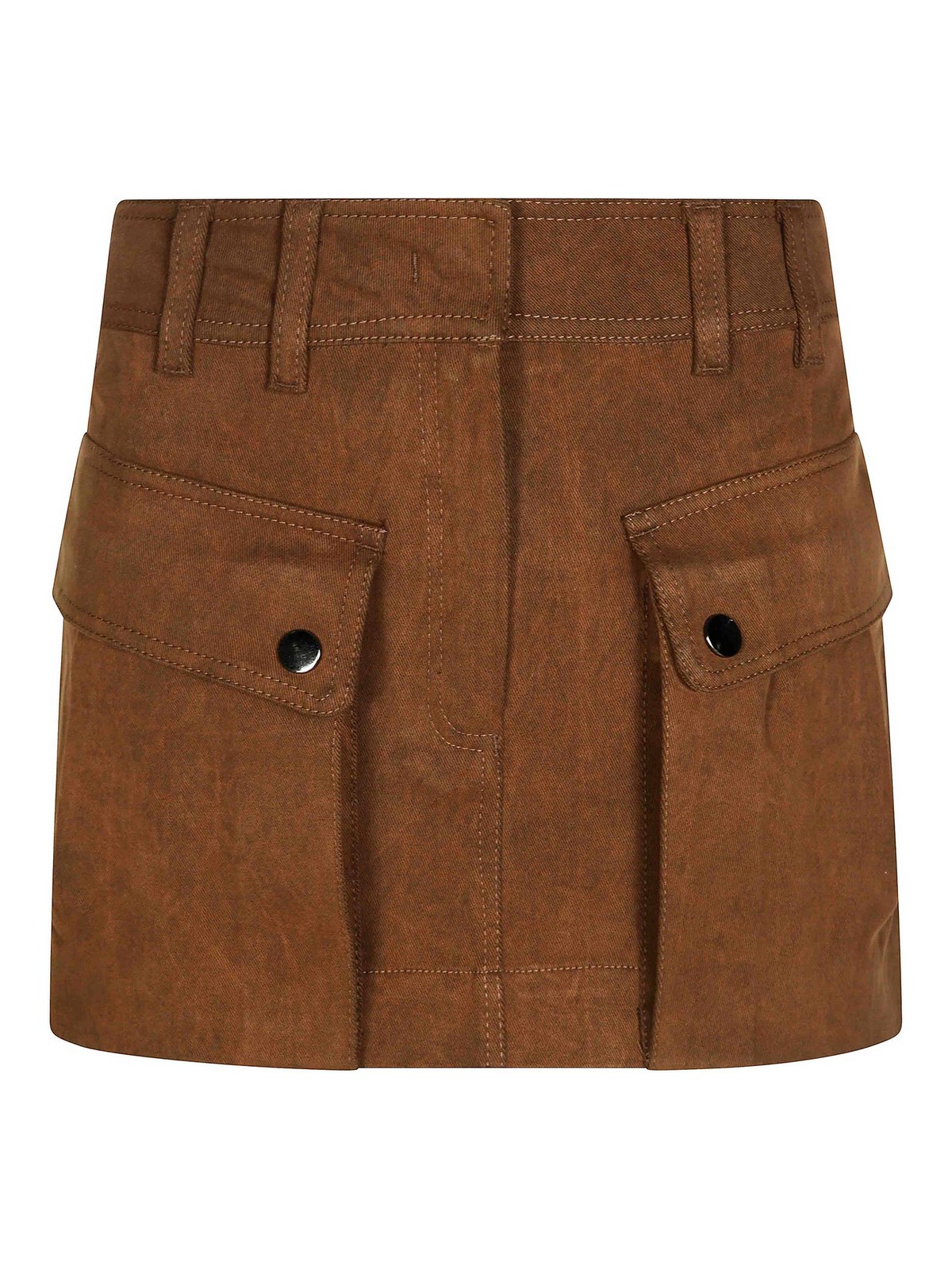 The Andamane Jupe Midi - Marron