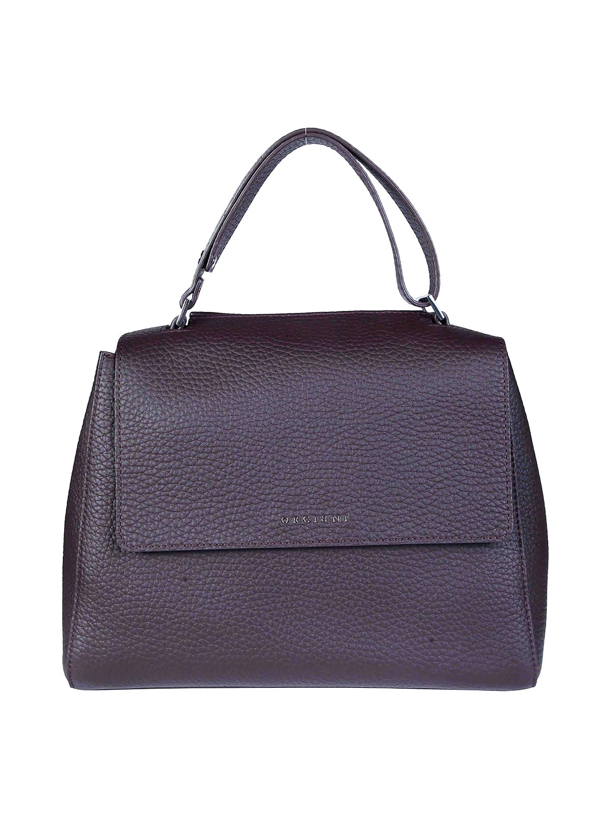 Orciani Sac Porté Épaule - Rouge Brun
